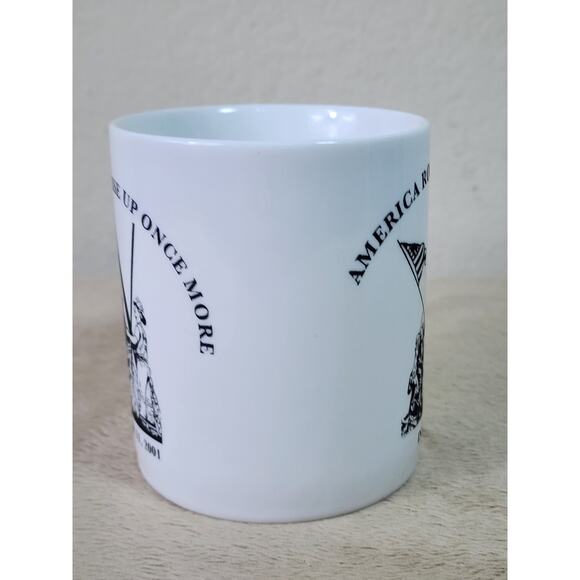 America Will Rise Up Once More Coffee Mug Tea Cup Commemorating Sept 11 2001 - Picture 5 of 14